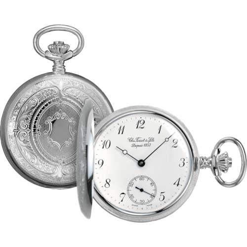 Tissot Tissot Savonnette Mechanical Silver / White